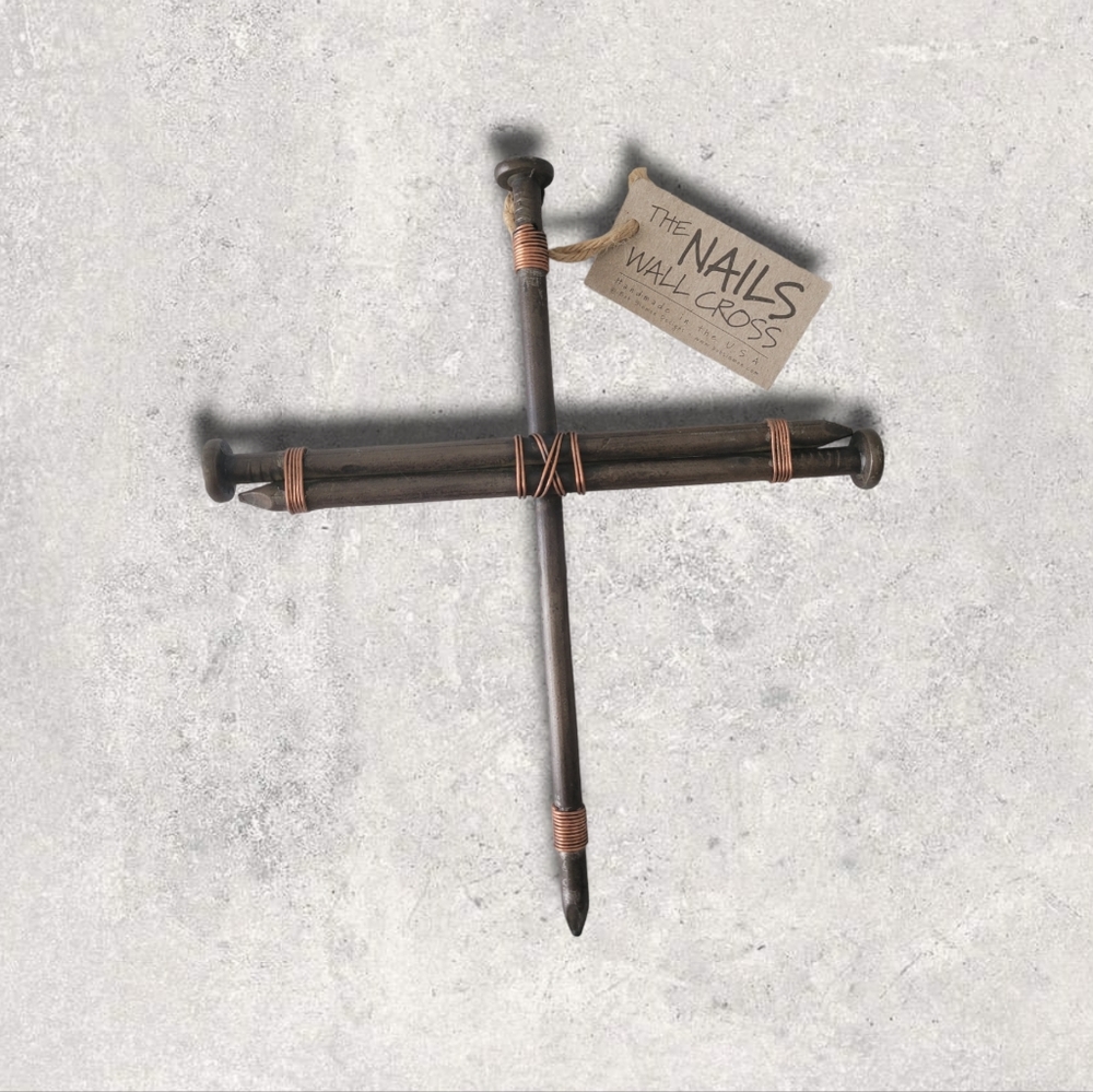 Wall Cross Nails of the Cross